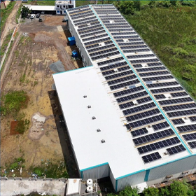 Solar Panel Module Mounting Structure