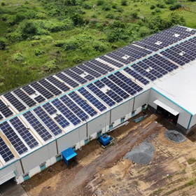 Solar Panel Module Mounting Structure