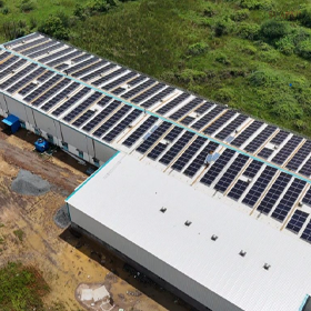 Solar Panel Module Mounting Structure